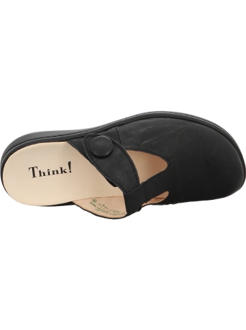 Think! Tieffußbett Pantolette CAMILLA DAMEN in Schwarz