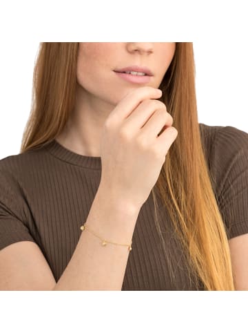 Noelani Armband Silber 925, rhodiniert in Gold