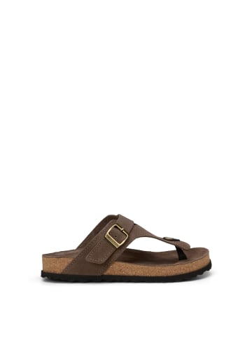 Marc O'Polo Zehentrenner-Pantolette Model Quinn in Faded Brown