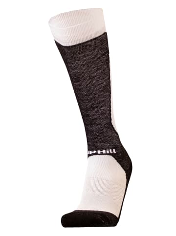 UphillSport Skisocken SAARUA in Black, white