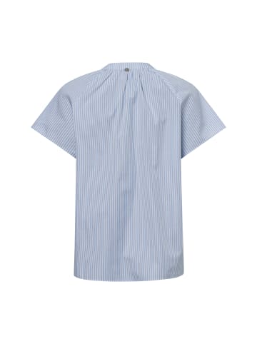 Rich & Royal Tunikabluse in hellblau weiß