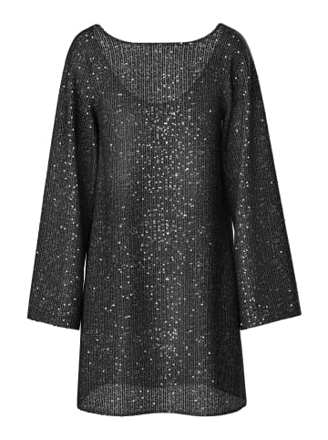 Pieces Midikleid in Black