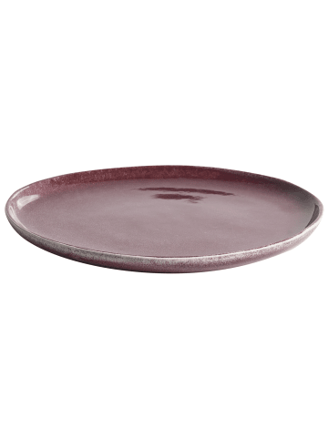 Beliani 12-tlg Tafelservice HOPS in Rot