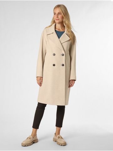 Fuchs Schmitt Mantel in beige weiß - 0001