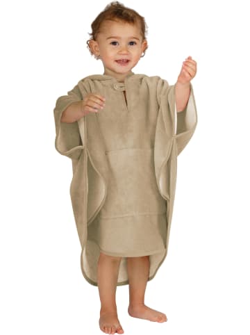 normani Kinder Badeponcho weich Melilla in Beige