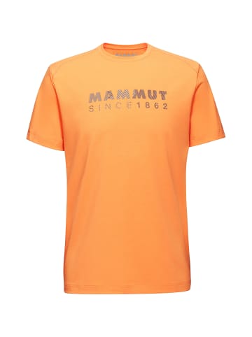 Mammut Trovat T-Shirt Men Logo in Orange5047