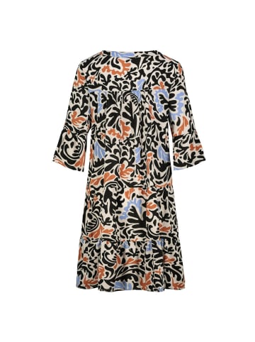 Eight2Nine Kleid in ornamental: black-brown-blue