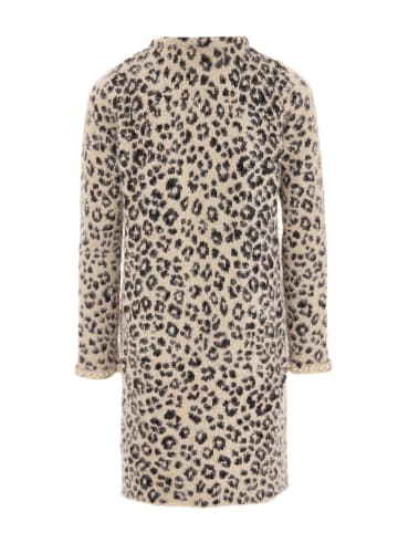 faina Damen Strickjacke in Beige Schwarz