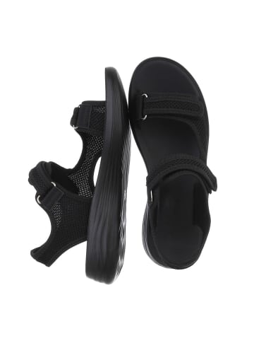 Ital-Design Sandale & Sandalette in Schwarz