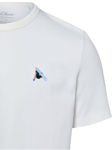 s.Oliver Shirt in ecru