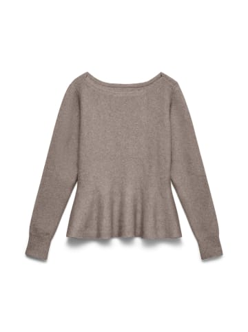 Vero Moda Strickpullover in Moon Rock