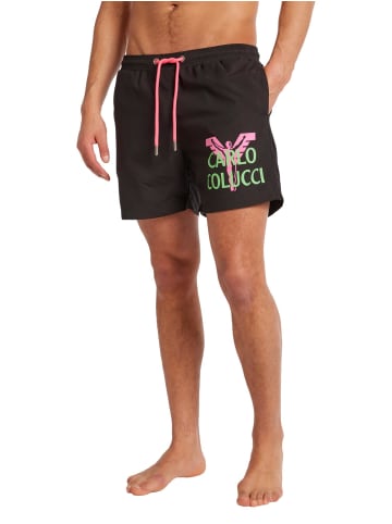 Carlo Colucci Shorts Dacome in Schwarz