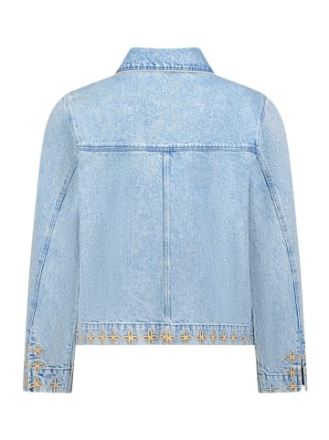 CARTOON Jeansjacke mit Stickerei in Light Blue Denim