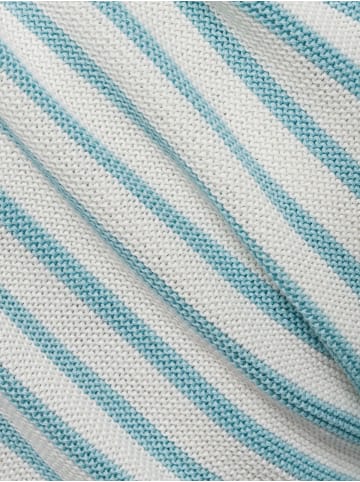 Franco Callegari Strickpullover in weiß hellblau - 0009