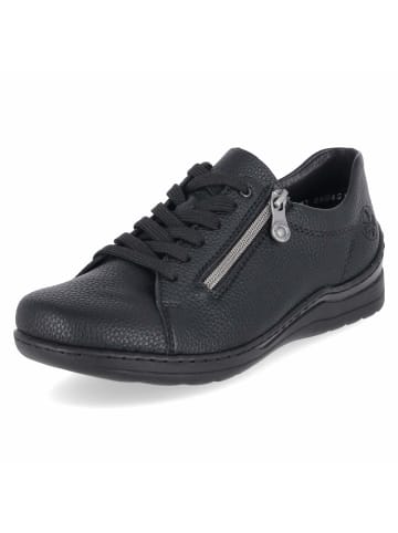 rieker Schnürhalbschuh in schwarz