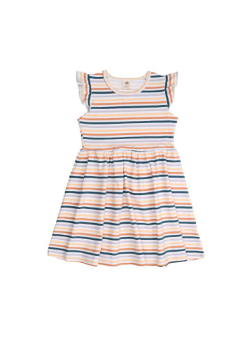 Walkiddy Kleid Colorful Stripes-Ruffle Dress