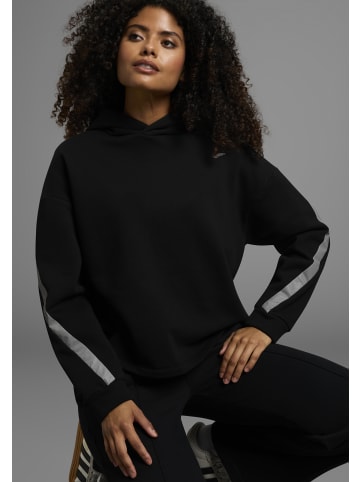 FAYN SPORTS Kapuzensweatshirt in schwarz
