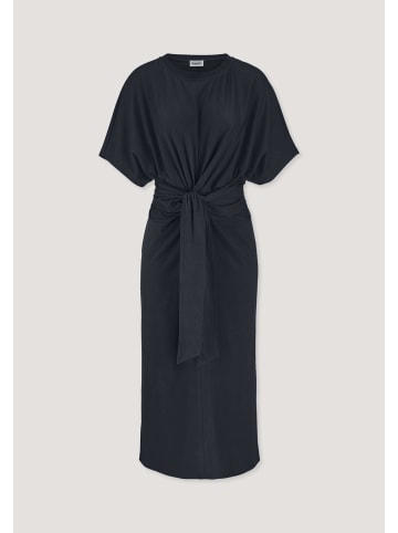 Hessnatur Jersey Kleid Midi in marine