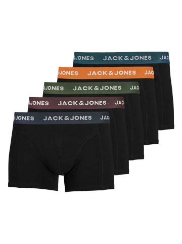 Jack and Jones 5er Pack Trunks in Schwarz