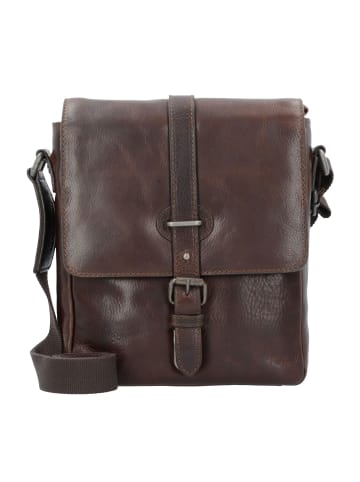 Leonhard Heyden Roma Umhängetasche Leder 22 cm braun