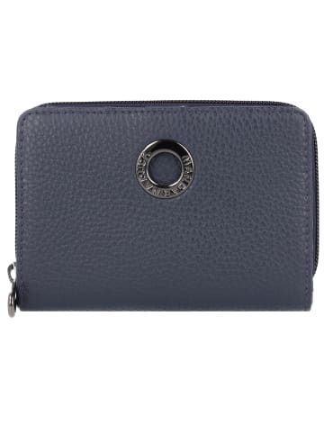 Mandarina Duck Mellow Leather Geldbörse Leder 14 cm in dress blue