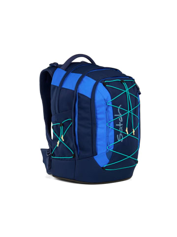 Satch Satch pack Schulrucksack Crossed Blue