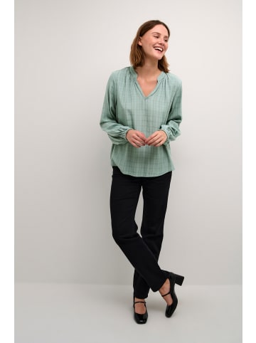 Kaffe Langarm-Bluse KAalice in BalsamGreen C.