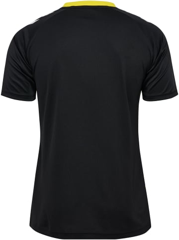 Hummel T-Shirt Raglanärmel Hmlmatch Erwachsene in BLACK/BLAZING YELLOW