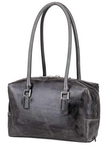 LIEBESKIND BERLIN Handtasche Kayla Archive Lack S in Dark Stone