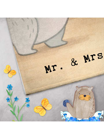 Mr. & Mrs. Panda Handtuch Restaurantfachmann Leidenschaft Design... in Weiß