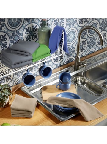 Erwin Müller Baumwolle Spültuch 3er-Pack in grau