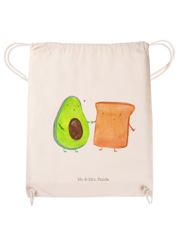 Mr. & Mrs. Panda gymnastiktasche Avocado Toast ohne Spruch in Creme