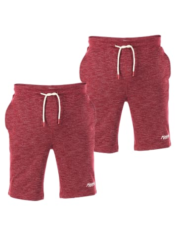 riverso  Short RIVMike 2er Pack regular/straight in Rot