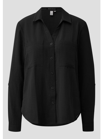 QS Bluse in 9999_schwarz