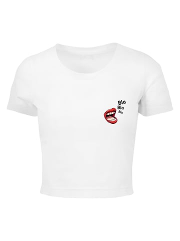 Merchcode Merchcode Cropped T-Shirts in white