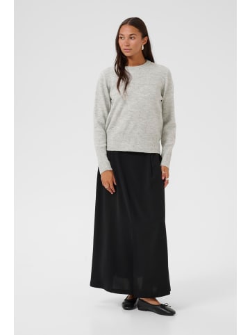 Kaffe Strickpullover KAniel Regular fit in Light Grey Melange