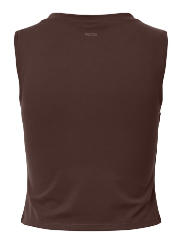 Pieces Trainingstop in Chicory Coffee