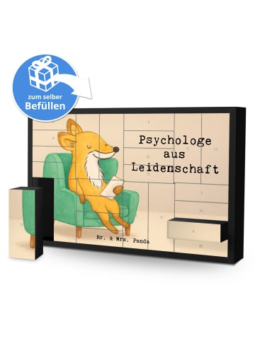 Mr. & Mrs. Panda Adventskalender Psychologe Leidenschaft Design ... in Weiß