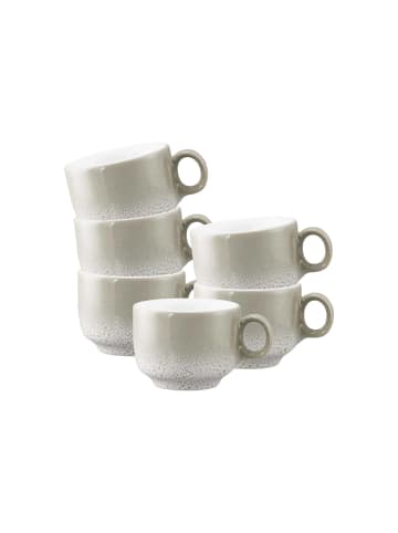 Seltmann Weiden 6er Set Espressotassen mit Henkel Sento Home 80 ml in Aura cream