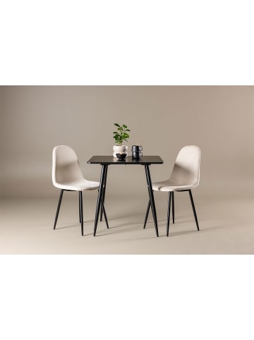 ebuy24 Schwarz 75 x 75 cm