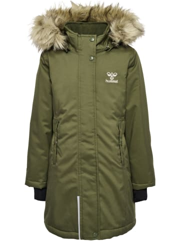 Hummel Hummel Reißverschluss Jacke Daumenlöcher Hmlalma Lebensstil Mädchen in OLIVE NIGHT