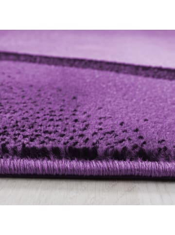 KADIMA DESIGN Teppich Kurzflor Waschbar Ombre INN Strapazierfähig OEKO-TEX in Violett