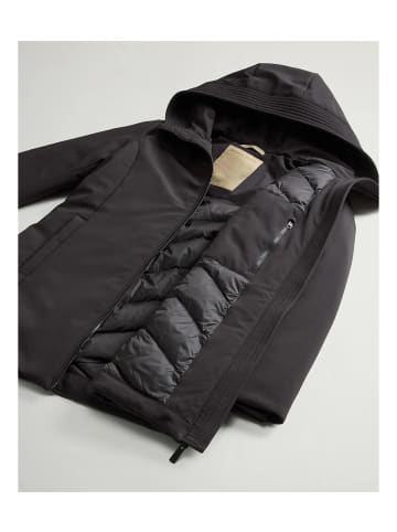 Woolrich New Firth Daunenmantel in Schwarz