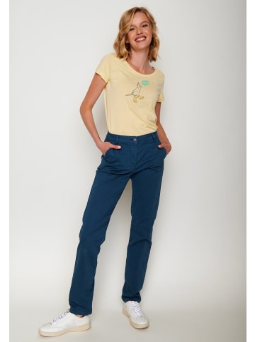 GreenBomb T-Shirt Animal Bird Fine in Vanille