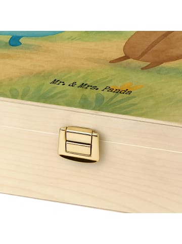 Mr. & Mrs. Panda Teedose Kaffee Bohne Design mit Spruch in Weiß