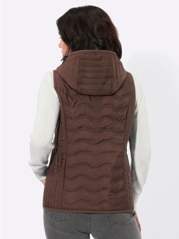 WITT WEIDEN Steppweste in schoko