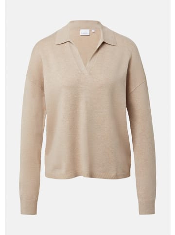 comma Strickpullover in 82W2_sandfarben