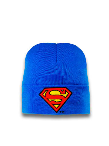 Logoshirt Beanie in blau