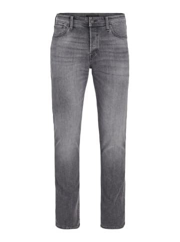 JACK & JONES PLUS Tapered Fit Jeans in Grey Denim