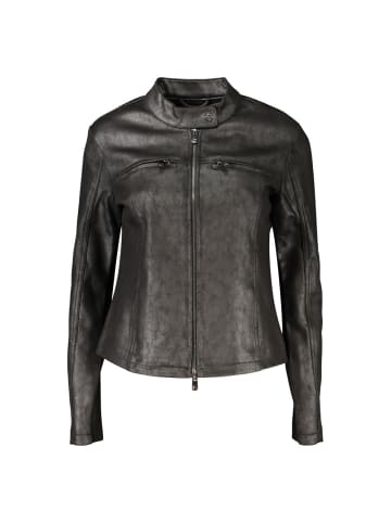 Desigual Schwarz Polyester Damen Bikerjacke